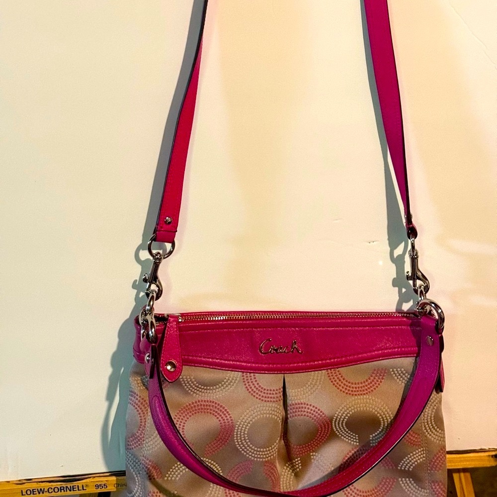 Coach Pink Crossbody Bag